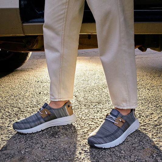 Sirocco M Grey Mix Sneaker - Southern Belle Boutique