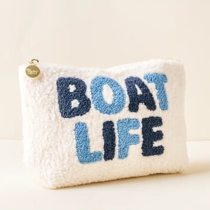 Teddy Pouch-Boat Life - Southern Belle Boutique