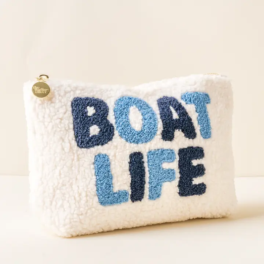 Teddy Pouch-Boat Life - Southern Belle Boutique