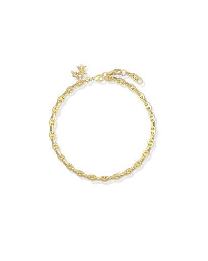 Parker Knot Anklet Gold - Southern Belle Boutique