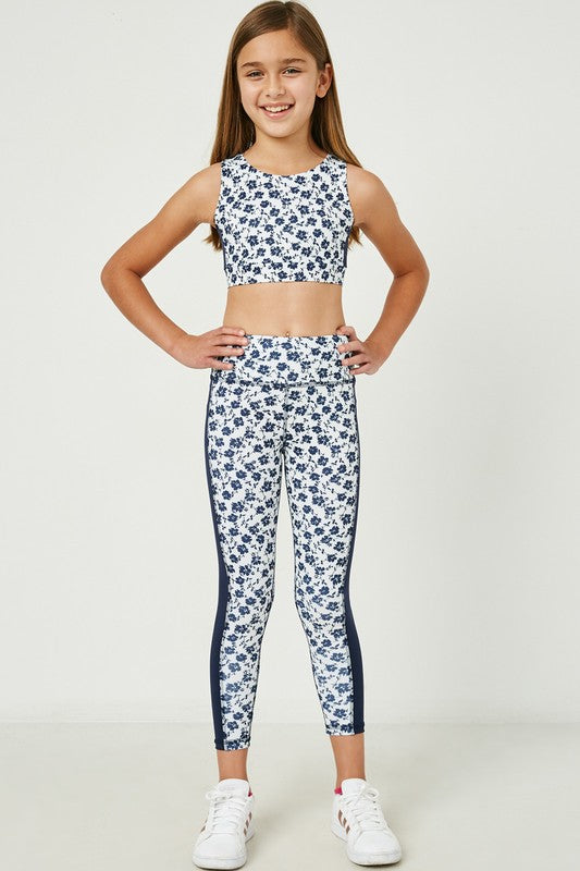Navy Sports Bra - Southern Belle Boutique