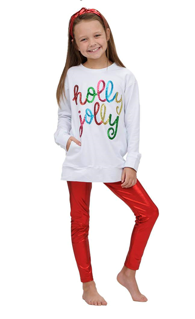 Holly Jolly Sequin Tunic - Southern Belle Boutique