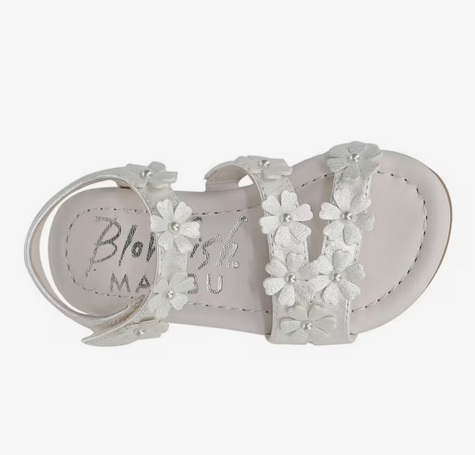 Blowfish Malibu Sunflower Toddler White Sandals - Southern Belle Boutique