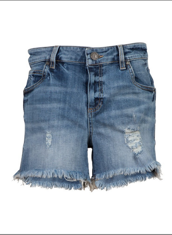 Gidget High Rise Fray Short - Traveler - Southern Belle Boutique