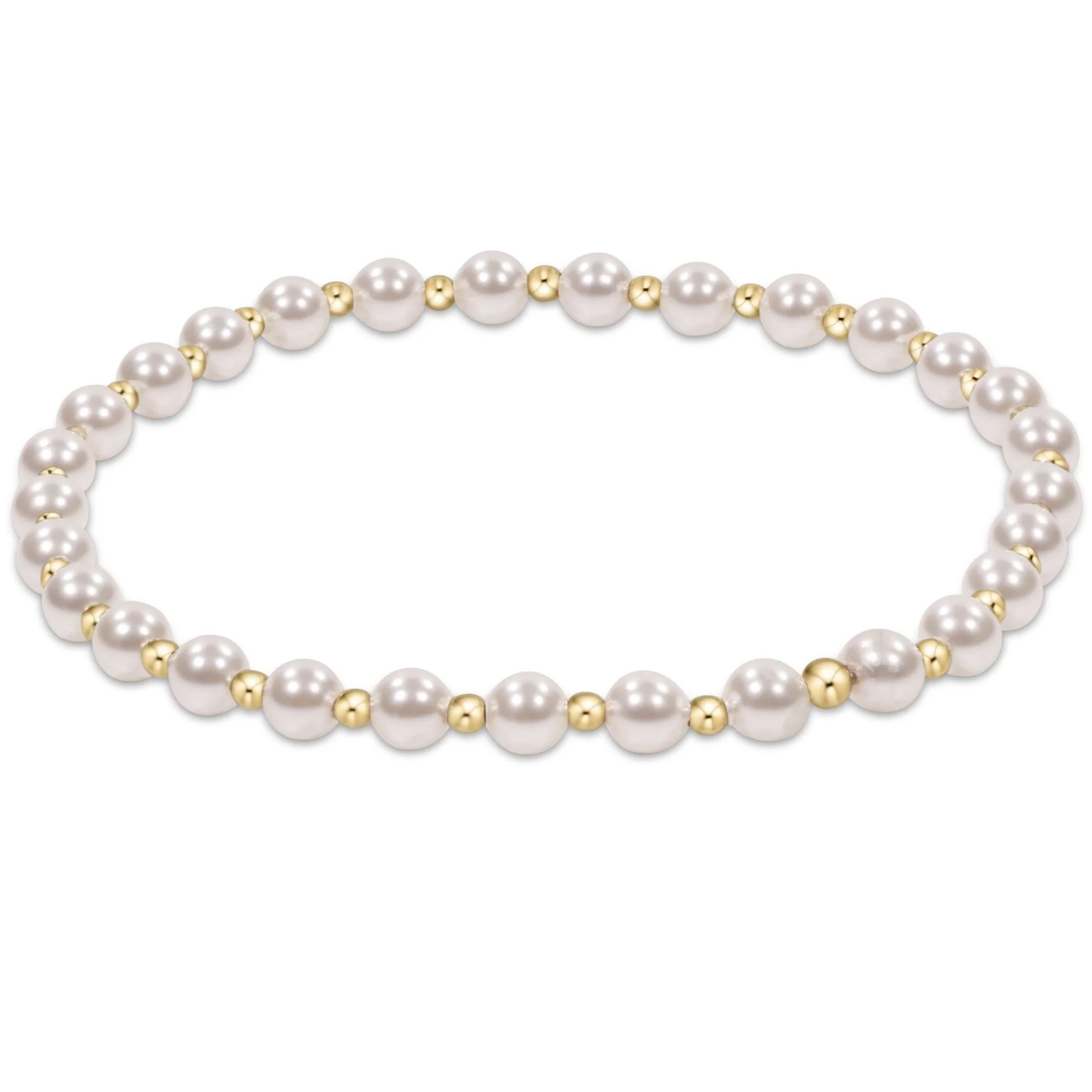 Grateful Pearl 4mm Bracelet (EXTENDS)
