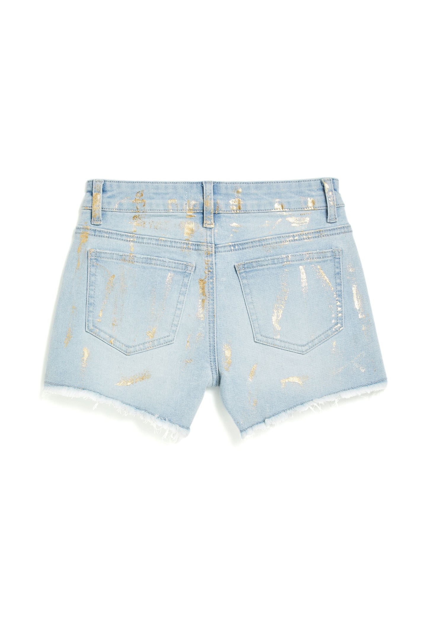 Brittany - Gold Foil Splattered Short - Southern Belle Boutique