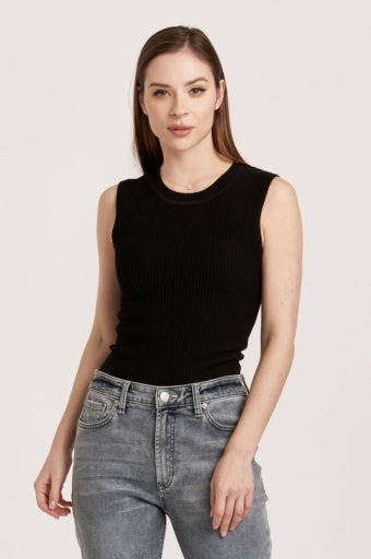 Stirling Tank - Black - Southern Belle Boutique
