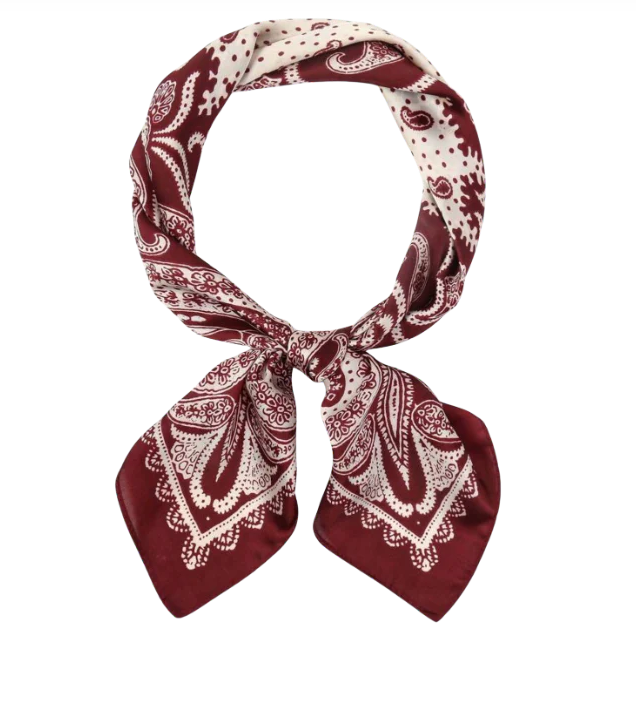 Bandana Scarf - Maroon