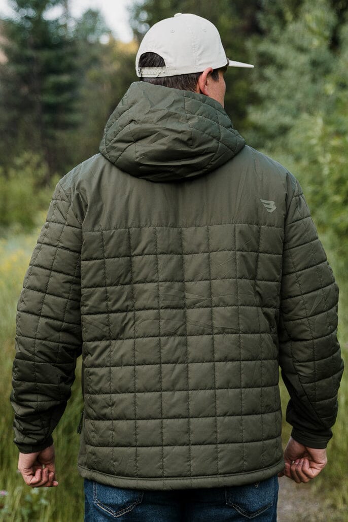 Puffer Jacket - Mallard Green - Southern Belle Boutique