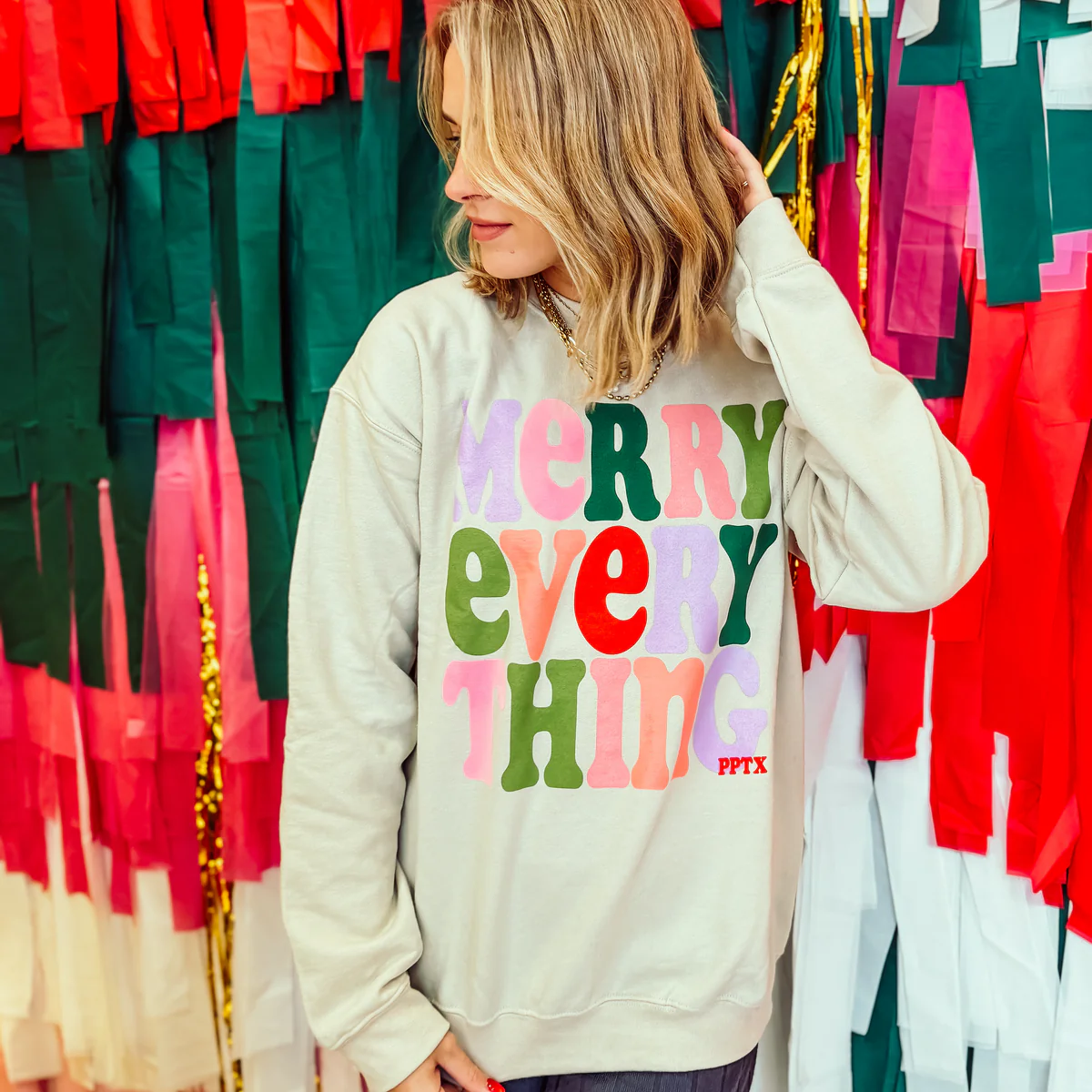 Merry Everything Sweatshirt - Southern Belle Boutique