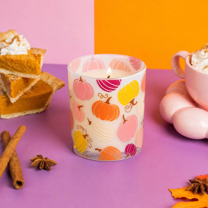 Sweet Grace Candle - Pumpkin Decal