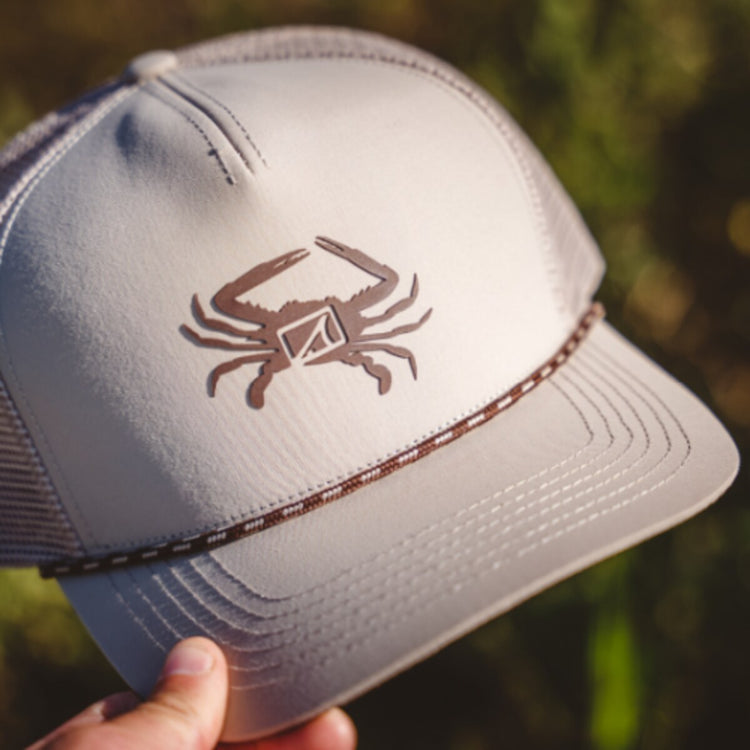 Drifter 5 Panel Snapback Hat - Khaki