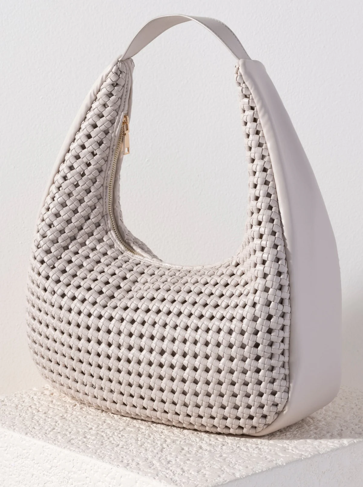 Monroe Hobo Bag, Stone - Southern Belle Boutique