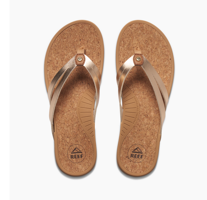 Pacific Joy Leather Flip Flop - Golden Hour - Southern Belle Boutique
