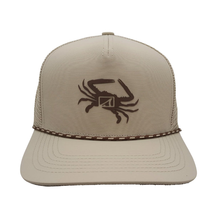 Drifter 5 Panel Snapback Hat - Khaki