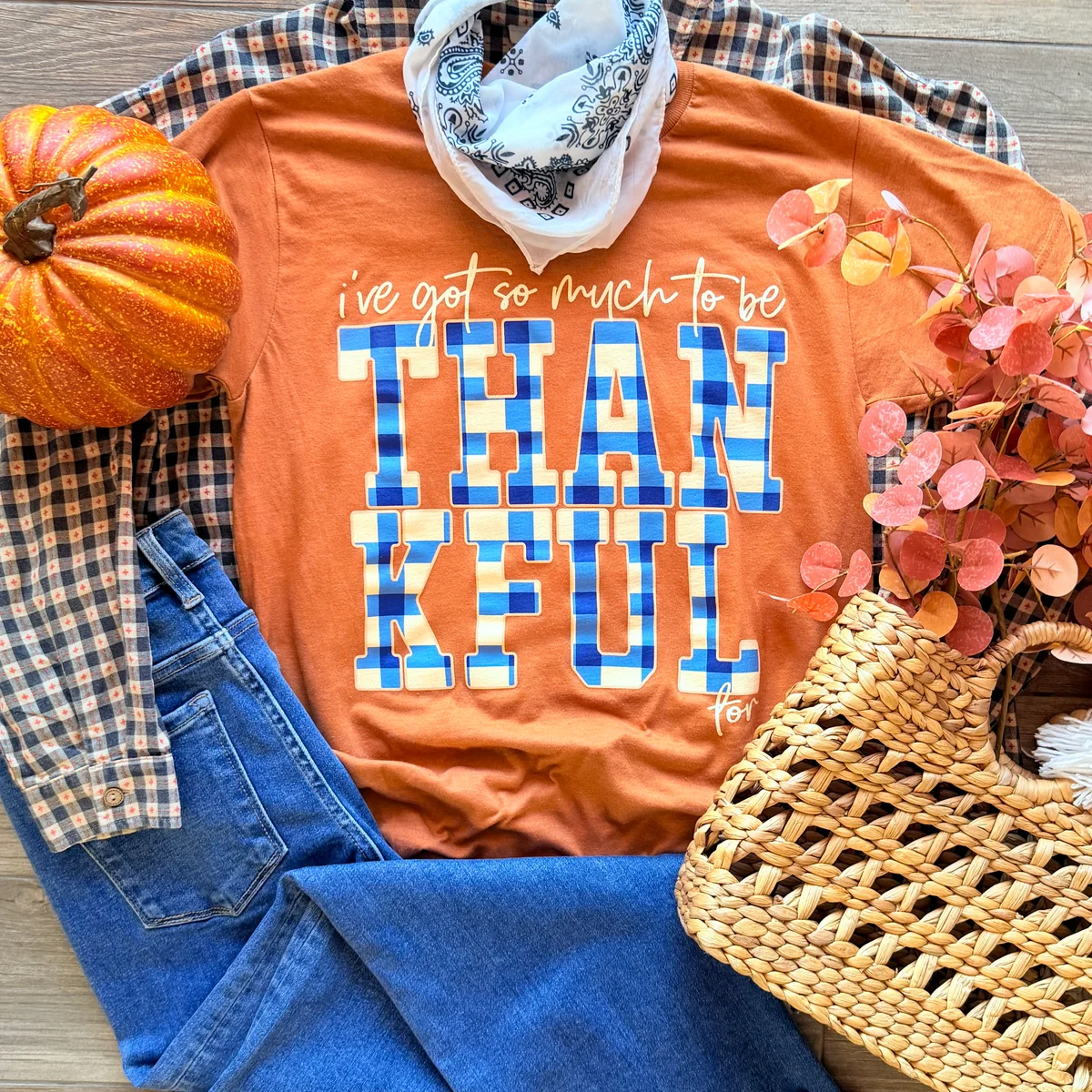 Thankful For So Much Tee - Southern Belle Boutique
