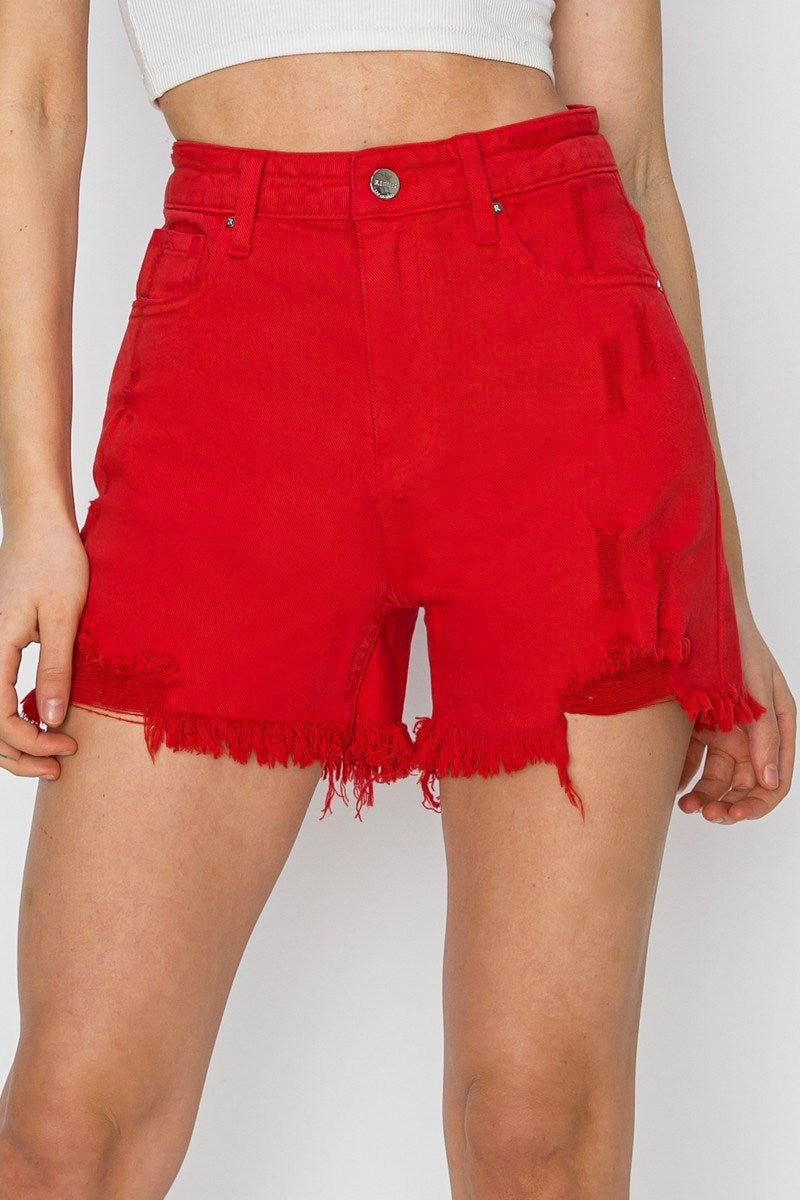 Fiesta High Rise Shorts - Southern Belle Boutique