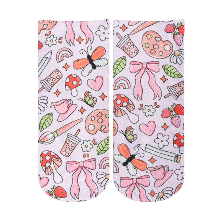Ankle Socks - Pink Inspirations