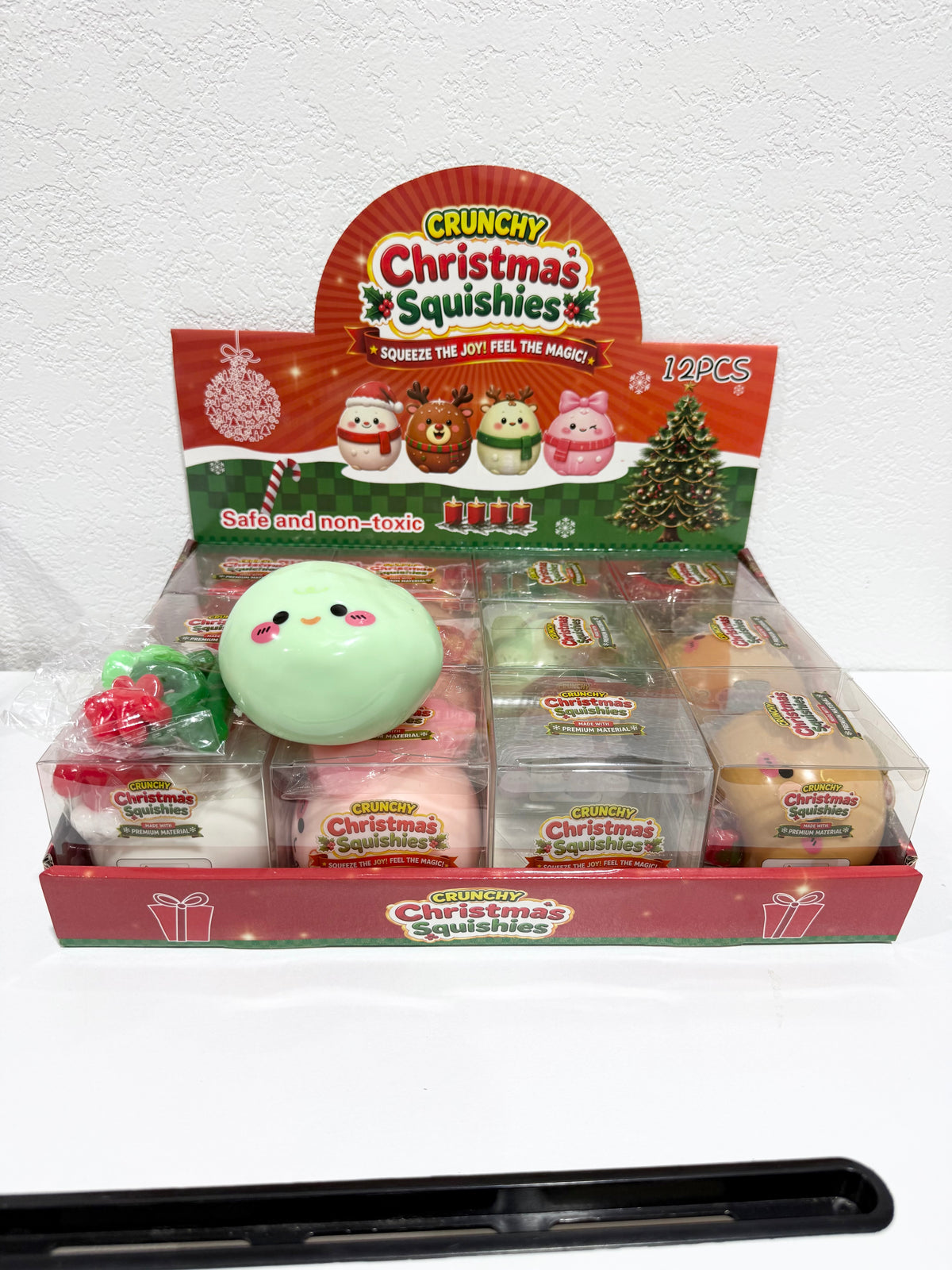 Christmas Crunchie Squishy - - Southern Belle Boutique