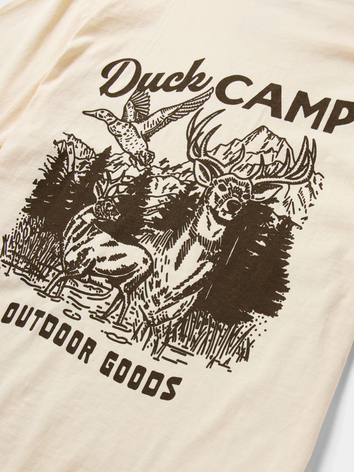 Duck Camp Outdoor Tee - Ivory
