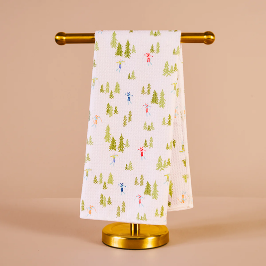 Aprés Ski Waffle Tea Towel - Southern Belle Boutique