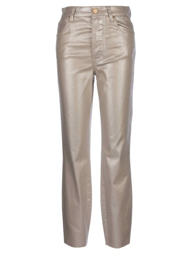Charlize Coated High Rise Cigarette Leg - Southern Belle Boutique