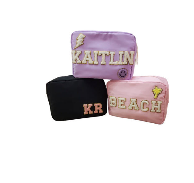 XL Nylon Cosmetic Bag - Southern Belle Boutique