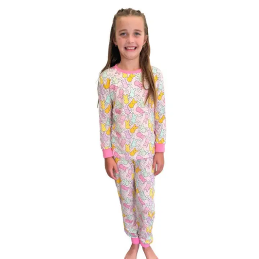 Kids Peep This Jammie Jogger Pant Set - Southern Belle Boutique