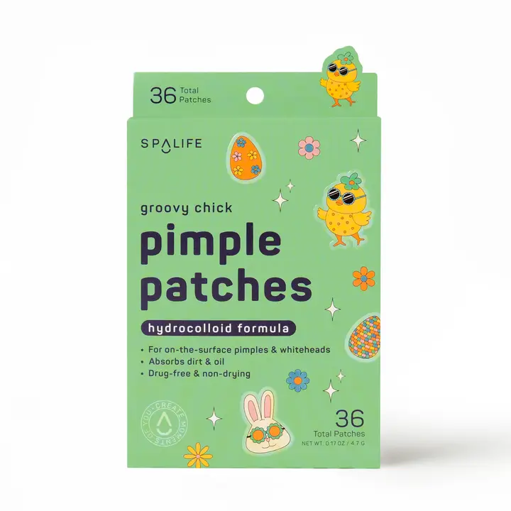 Groovy Chick Easter Themed Hydrocolloid Pimple Patches - Southern Belle Boutique