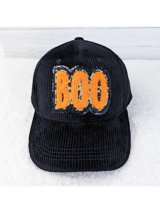 Boo Hat - Black Corduroy