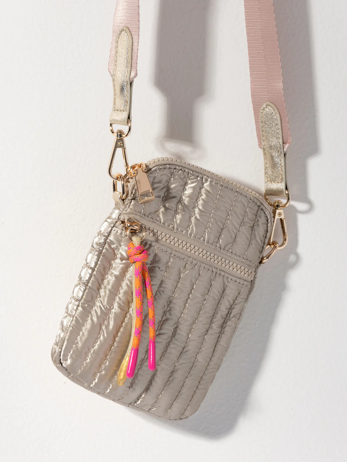 Logan Phone Holder, Gold - Southern Belle Boutique