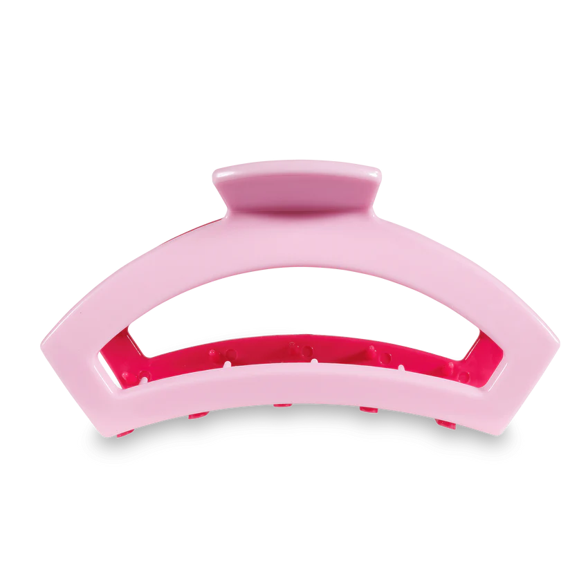Open Better Half Tiny Hair Clip - Pink - Southern Belle Boutique