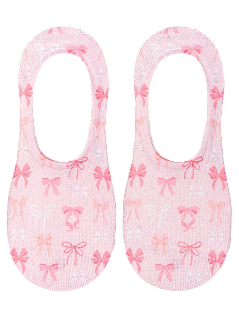 Pretty Bows Liner Socks - Southern Belle Boutique