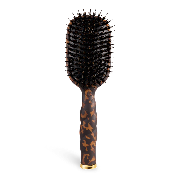 Boar Bristle Hair Brush - Tortoise - Southern Belle Boutique