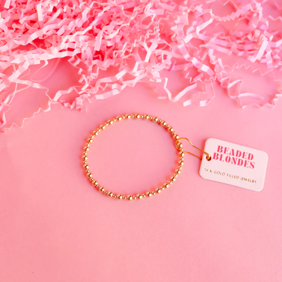 Mini Katy Bracelet - Gold 6.75" - Southern Belle Boutique
