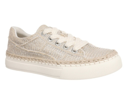 Northshore Silver Sneaker - Southern Belle Boutique