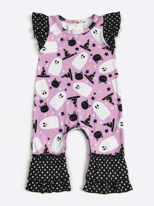 Orchid Ghost Baby Romper - Southern Belle Boutique