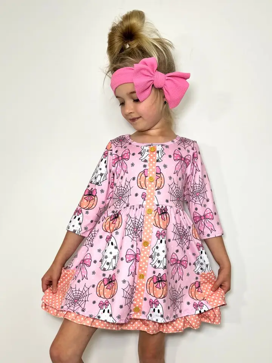 Girly Ghost Girls Dress - Southern Belle Boutique