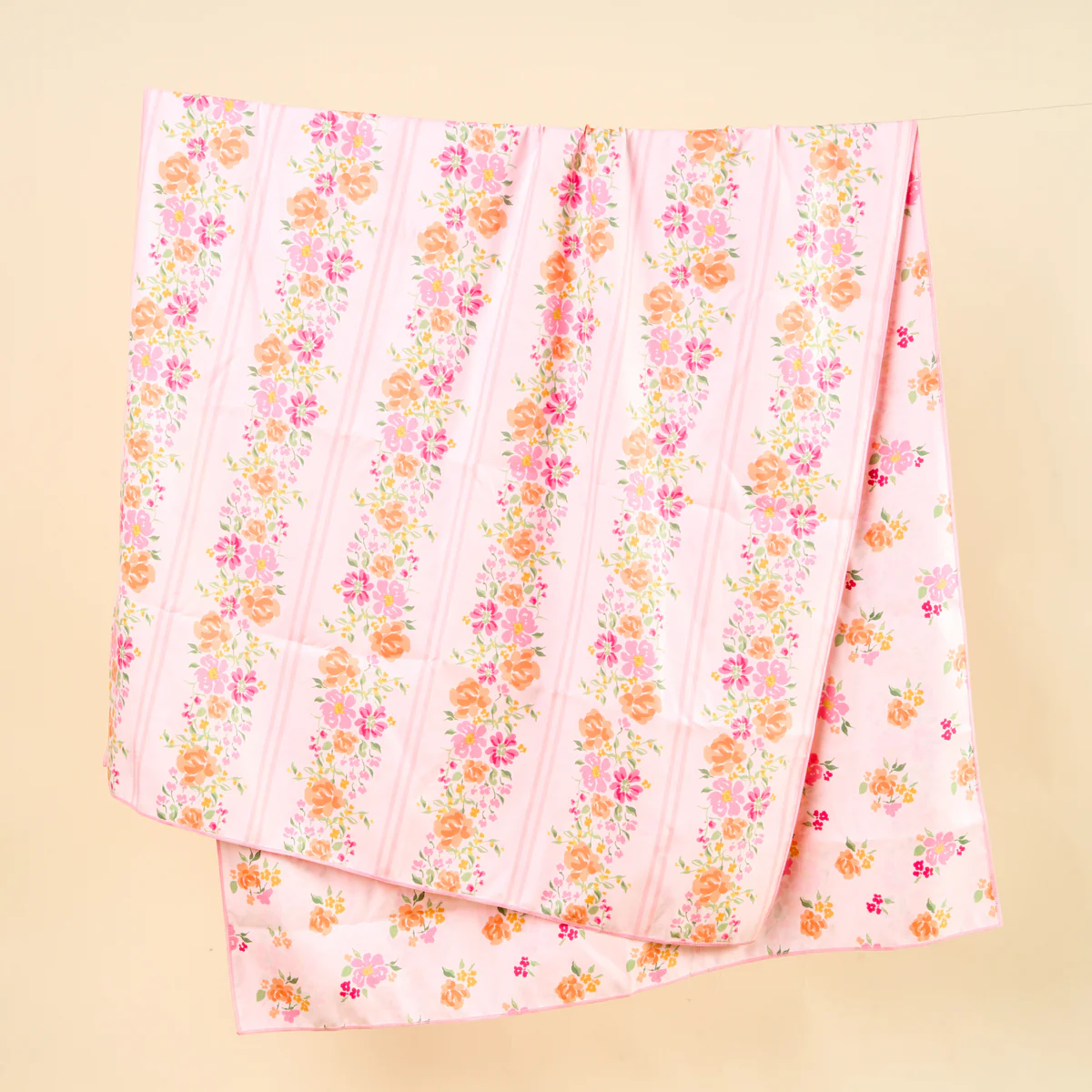 Petal Parade Pink XL Quick-Dry Beach Towel - Southern Belle Boutique