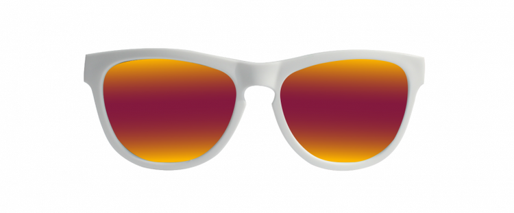 MiniShades - Polorized Pearl White 3-7Yrs - Southern Belle Boutique