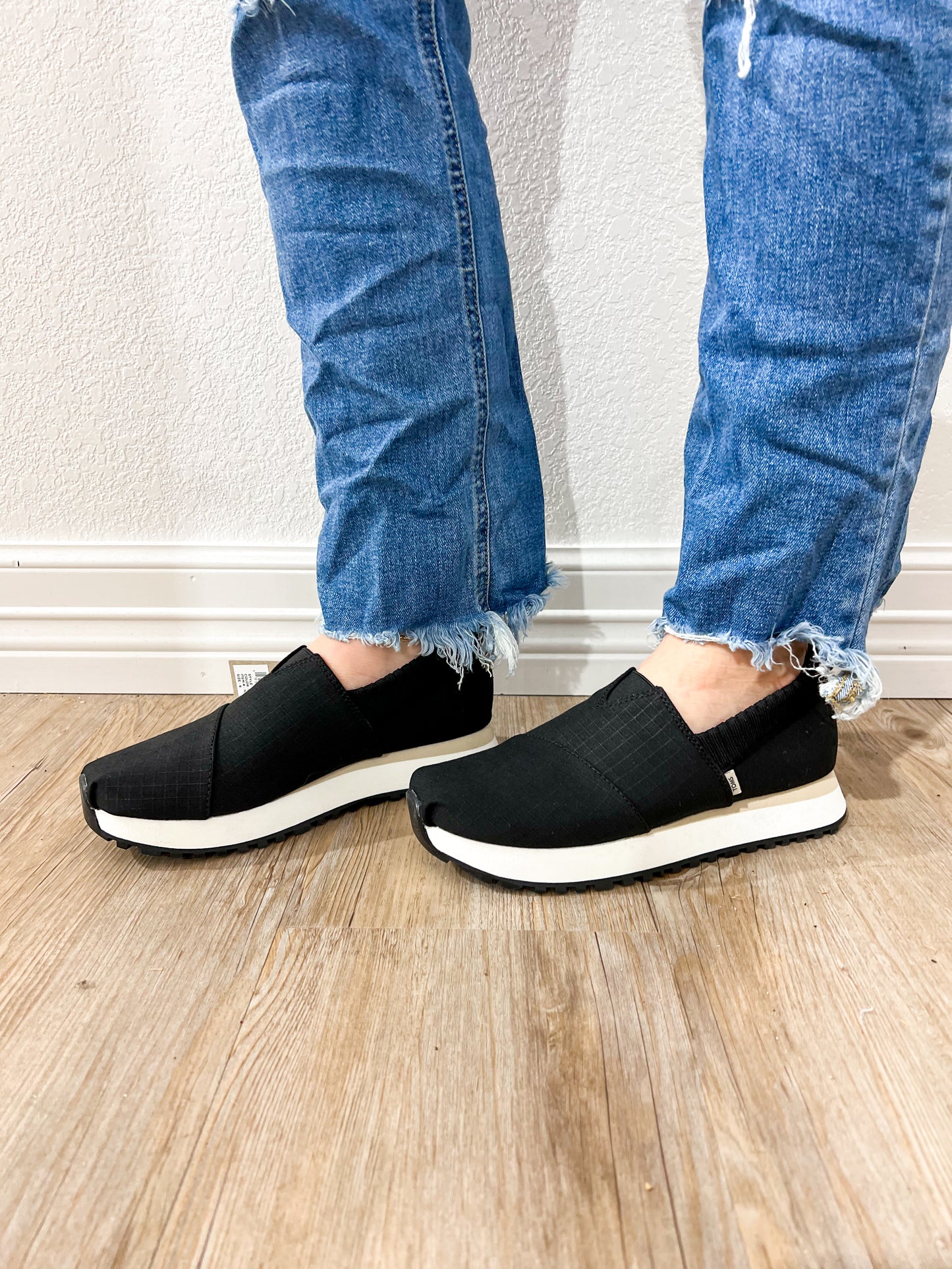 Black Alpargata Resident Sneaker - Southern Belle Boutique