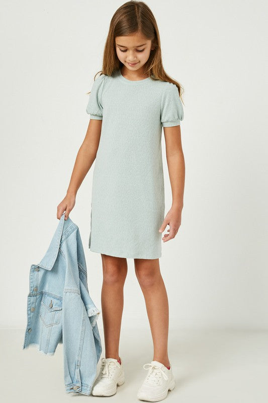 Salmon Burnout Leopard Printed Dress - Southern Belle Boutique
