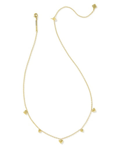 Phoebe Strand Necklace - Gold Metal