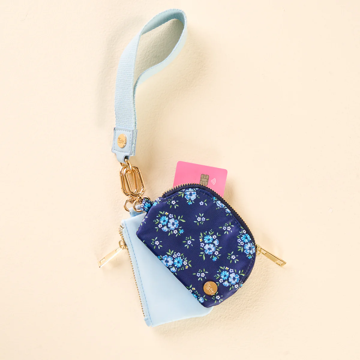 Dynamic Duo Pouch Wristley - Endless Daydream Navy - Southern Belle Boutique