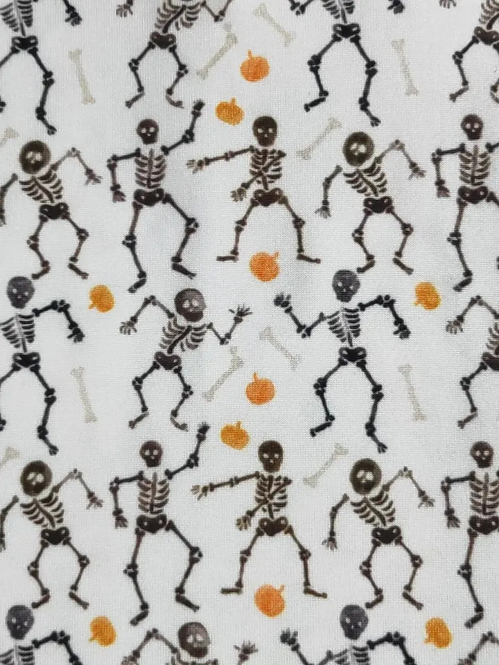 Skeleton Boy Collar Shirt - Southern Belle Boutique