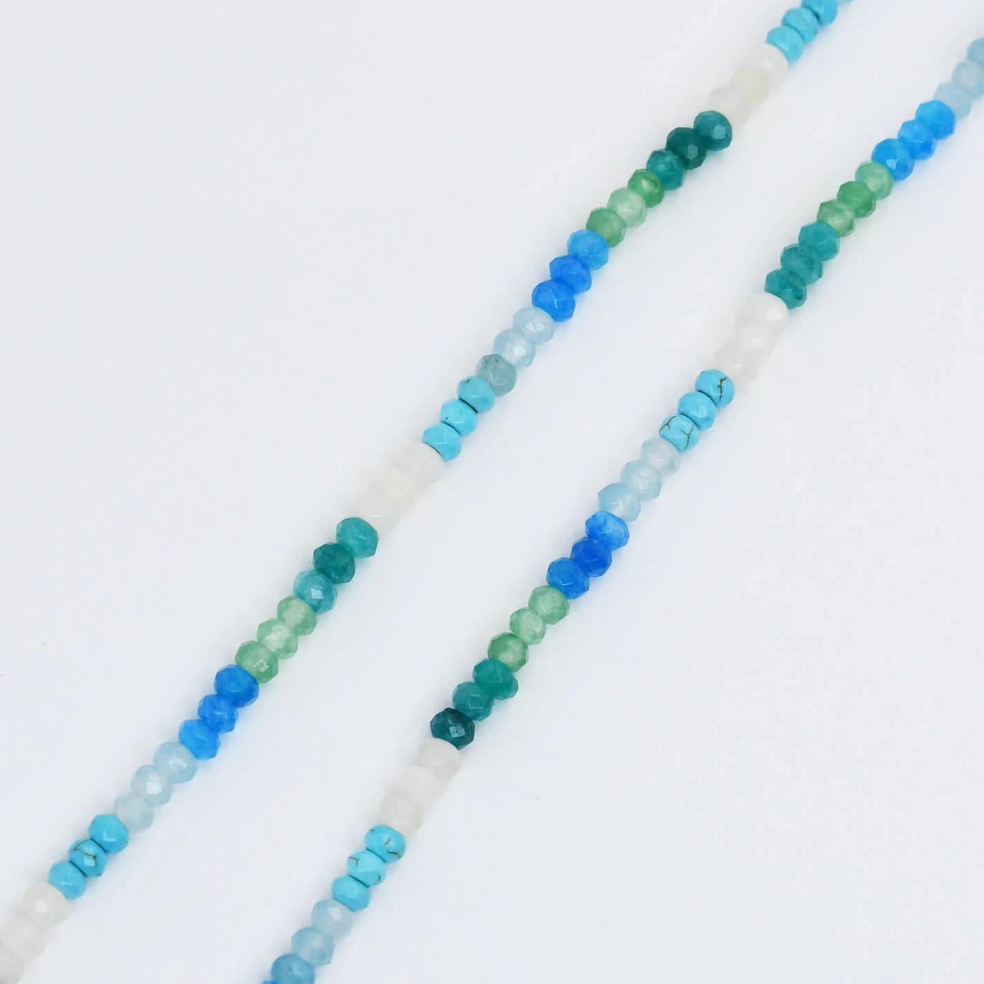 Indigo Dainty Gemstone Necklace - Southern Belle Boutique