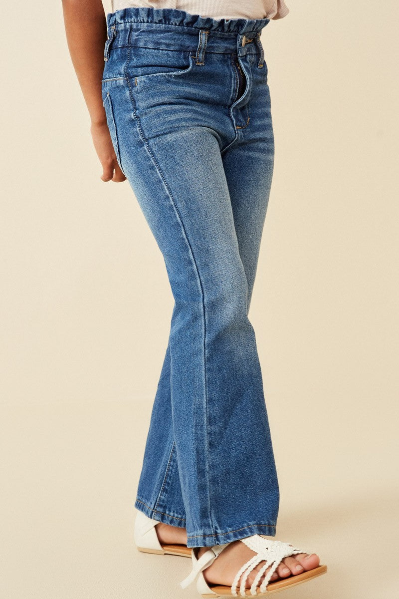 Flared Denim Jeans - Southern Belle Boutique