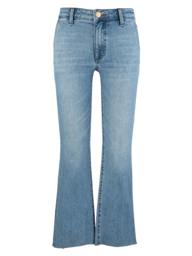 Kelsey Mid Rise Ankle Flare Jean - Motivation - Southern Belle Boutique