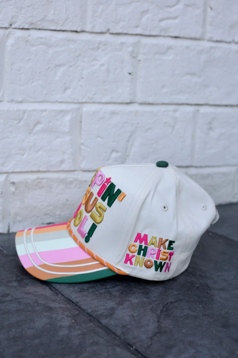 Keepin Jesus Cool Trucker Canvas Hat