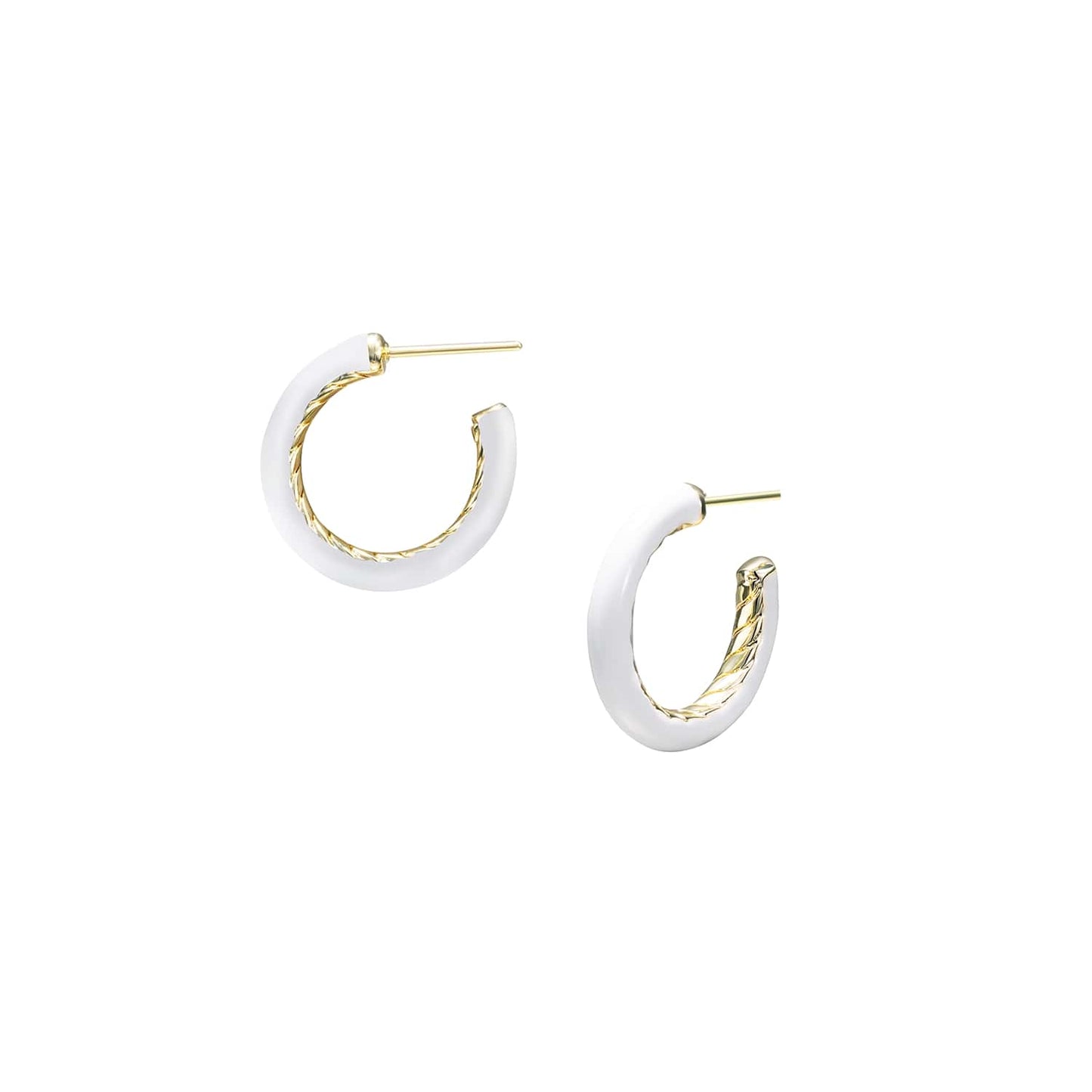 Eclipse Hoop Earrrings - Southern Belle Boutique